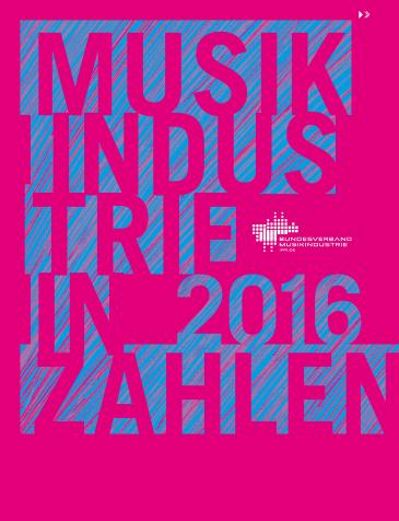 Cover Musikindustrie in Zahlen 2017