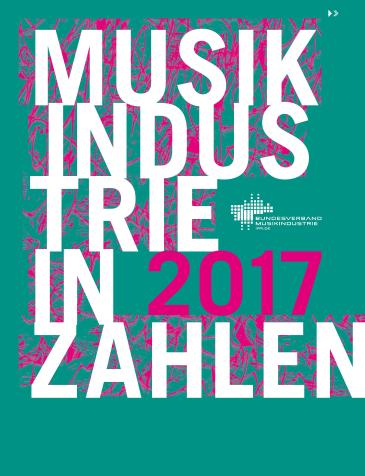 Cover Musikindustrie in Zahlen 2018
