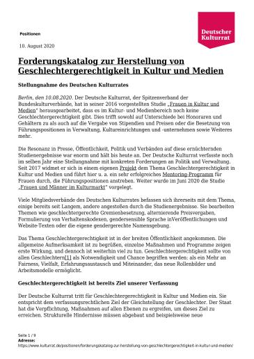 Cover 2020_08_Kulturrat_forderungskatalog-zur-herstellung-von-geschlechtergerechtigkeit-in-kultur-und-medien.jpg 