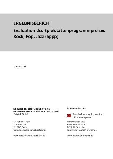 Titel Evaluation SPPP