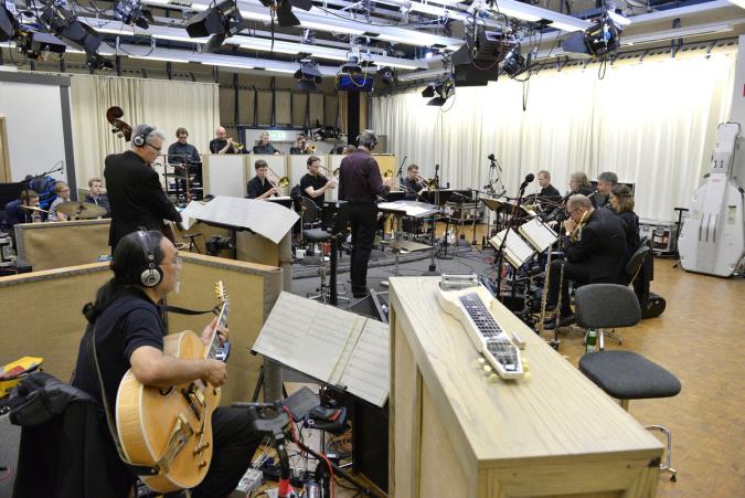 Foto: Studioaufnahme beim WDR