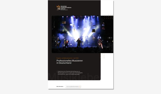 Abbildung: Cover der Berufsmusikstudie