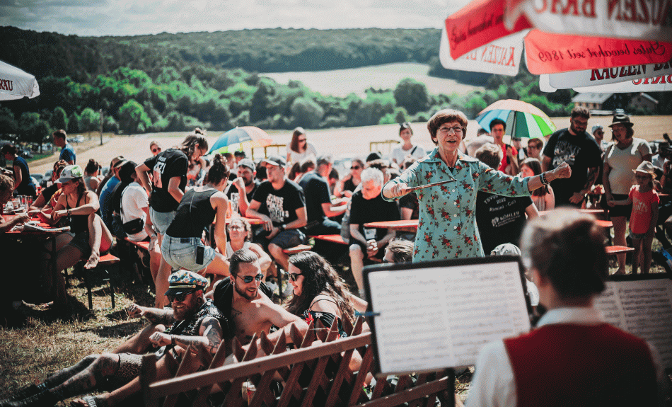 Frühschoppen beim Festival Ab geht die Lutzi
