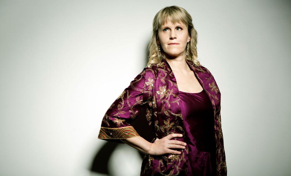 Die Sängerin Gerlinde Sämann