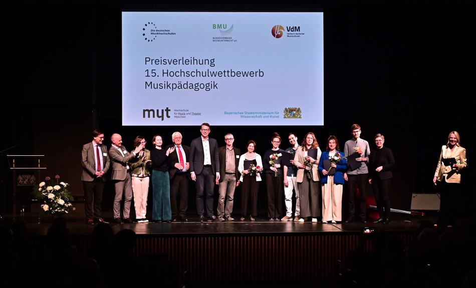 Preisträger:innen des Hochschulwettbewerbs Musikpädagogik 2025