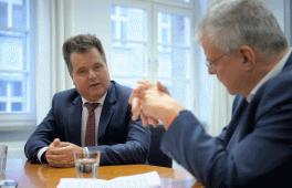 Jürgen Dusel und Christian Höppner