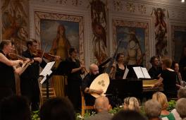 Das Ensemble barockwerk hamburg bei einem Konzert bei den Tagen Alter Musik Innsbruck 2023