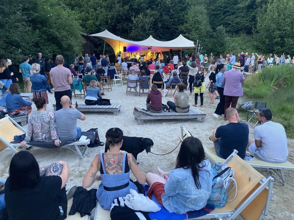Open-Air-Konzert in der Schnitzmühle in Viechtach