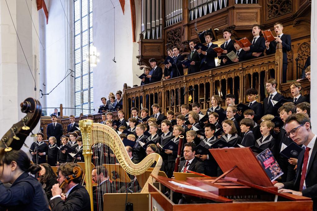 Konzert mit dem Thomanerchor in der Thomaskirche beim Bachfest Leipzig 2024