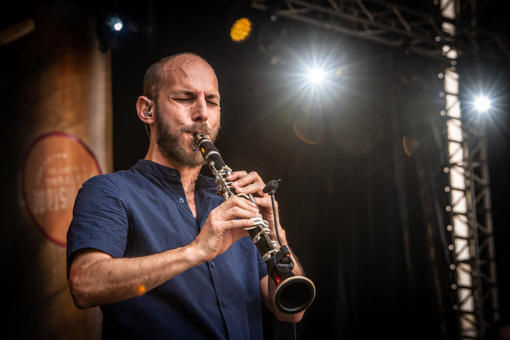 Klarinettist von Une touche d'optimisme, Rudolstadt Festival 2024