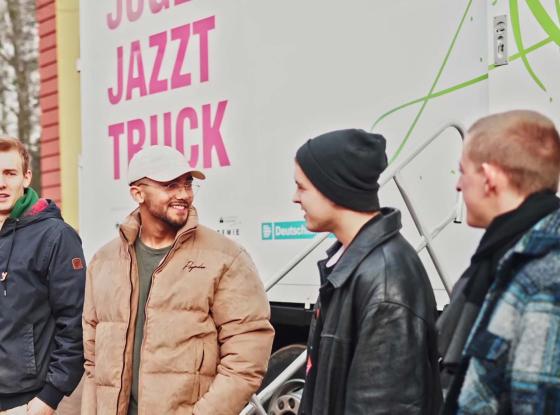 Abbildung: Jugend jazzt Truck