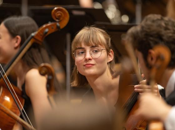 Abbildung: Musiker*innen der Jugendorchester