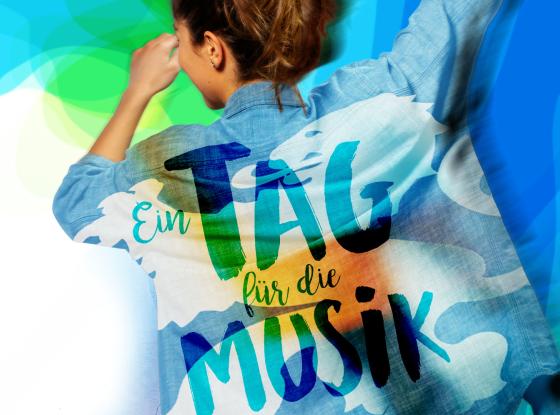 Werbung für den Tag für die Musik in Hessen 2024