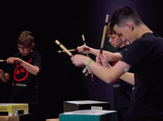 Schlagzeugensemble beim 61. Bundeswettbewerb Jugend musiziert