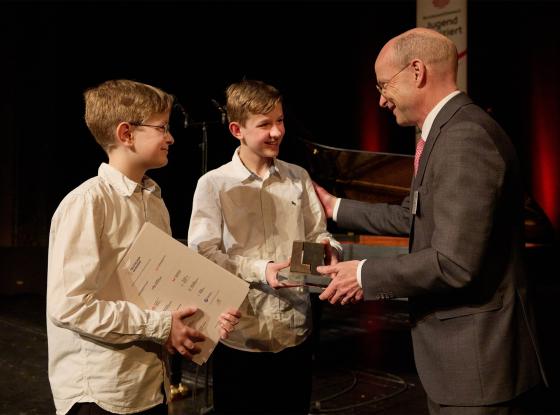 Abbildung: Preisüberreichung