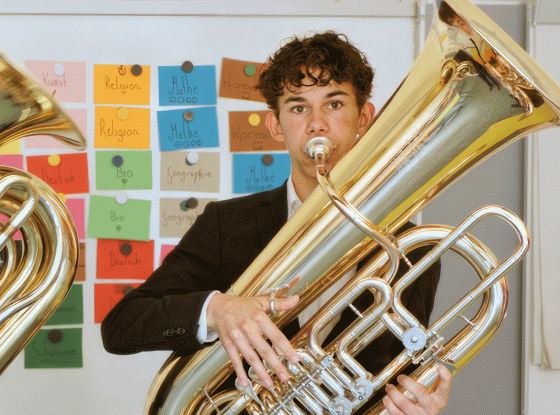 Emil Krippstädt beim Bundeswettbewerb Jugend musiziert 2024