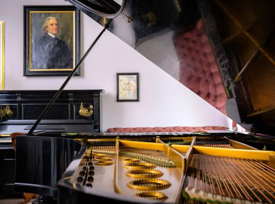 Liszt-Flügel im Weimarer Liszt-Haus