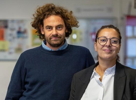 Jouanna Hassoun und Shai Hoffmann 