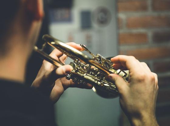 Der Trompeter Imre Csány beim ARD Musikwettbewerb 2018